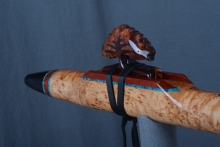 Masur Birch Native American Flute, Minor, Mid G-4, #L27G (6)